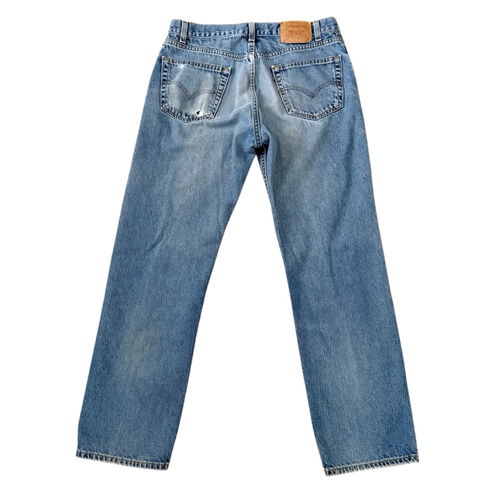 Vintage 90s Levi’s 505 Classic Regular Fit Straight Leg Jeans 36 X 32 USA